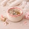 Crochet Basket Pattern PDF | Scalloped Edge | Instant Download