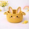 il_fullxfull.7685763082_5hli.jpg Bunny Basket Crochet Pattern PDF, Amigurumi Rabbit Storage, Baby Nursery Decor, Beginner Crochet