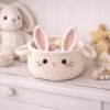 il_fullxfull.7685763142_ih0p.jpg Bunny Basket Crochet Pattern PDF, Amigurumi Rabbit Storage, Baby Nursery Decor, Beginner Crochet