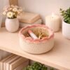 Crochet Basket Pattern PDF | Scalloped Edge | Instant Download