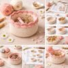 Crochet Basket Pattern PDF | Scalloped Edge | Instant Download