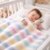 Chevron Pastel Baby Blanket Crochet Pattern | Easy Ripple Blanket | Beginner Friendly | Step-by-Step PDF