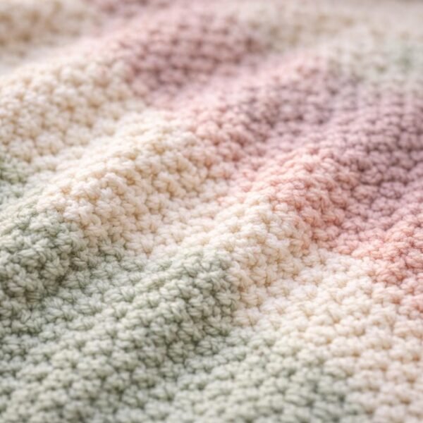 One Skein Crochet Blanket Pattern | Beginner Friendly  | Easy Baby Pattern | Modern Throw PDF