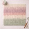 One Skein Crochet Blanket Pattern | Beginner Friendly  | Easy Baby Pattern | Modern Throw PDF