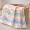 il_fullxfull.7928117802_8z4k.jpg Waffle Stitch Baby Blanket Crochet Pattern, Multi Color, Easy Textured, Beginner Friendly PDF