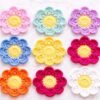 Easy Flower Coaster Crochet Pattern PDF | Beginner Daisy Coaster | Instant Download