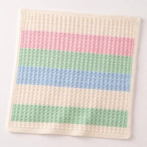 Waffle Stitch Baby Blanket Crochet Pattern, Multi Color, Easy Textured, Beginner Friendly  PDF