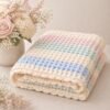 il_fullxfull.7976073507_g2nj.jpg Waffle Stitch Baby Blanket Crochet Pattern, Multi Color, Easy Textured, Beginner Friendly PDF