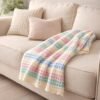 il_fullxfull.7976073553_84g3.jpg Waffle Stitch Baby Blanket Crochet Pattern, Multi Color, Easy Textured, Beginner Friendly PDF