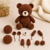 Mini Velvet Bear Crochet Pattern | Easy Amigurumi Teddy PDF (Digital Download)