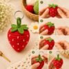 il_fullxfull.8007375282_m7ad.jpg Amigurumi Fruit Keychain PDF, Kawaii Bag Charm Tutorial, Beginner DIY Gift Project, Easy Handmade