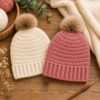 il_fullxfull.8007394944_64le.jpg Easy Crochet Beanie Pattern PDF, Beginner, Ribbed Brim Beanie, Instant Download