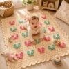 il_fullxfull.8018988098_dm3j.jpg Butterfly Blanket Crochet Pattern PDF | 3D Granny Square | Baby Girl Blanket | Instant Download