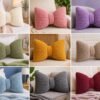 Crochet Pillow Pattern Bundle | Chunky Cushion Cover + Bow Pillow | Beginner Friendly | PDF