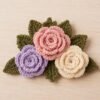 il_fullxfull.8033188740_nb30.jpg Crochet Rose Flower Pattern PDF | Beginner Friendly | Rose Decoration | Instant Download