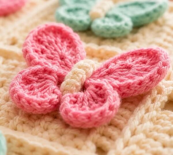 Crochet Baby Blanket Pattern Bundle | Butterfly Garden + Sweet Clouds | PDF