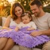 il_fullxfull.8040275498_694q.jpg Summer Crochet Blanket Pattern PDF | Airy Shell Stitch Baby Blanket | Lightweight Throw | Instant Download