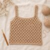 il_fullxfull.8041373714_1t66.jpg Crochet Top Pattern | Summer Breeze | Easy Crossed Stitch | DK Cotton | Sizes XS to XL