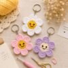 il_fullxfull.8048554511_7z0g.jpg Smiley Flower Crochet Pattern PDF | Daisy Keychain Tutorial