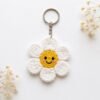 il_fullxfull.8048554563_nggs.jpg Smiley Flower Crochet Pattern PDF | Daisy Keychain Tutorial