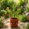 Amigurumi Plant Crochet Pattern PDF | Interactive Pull & Grow Pot Plant For Beginners