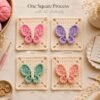 il_fullxfull.8062114089_neke.jpg Butterfly Blanket Crochet Pattern PDF | 3D Granny Square | Baby Girl Blanket | Instant Download