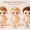 il_fullxfull.8077668588_i70v.jpg Crochet Baby Doll Pattern, Amigurumi Doll, Cocoon, Bunny Toy, Blanket (PDF Download)