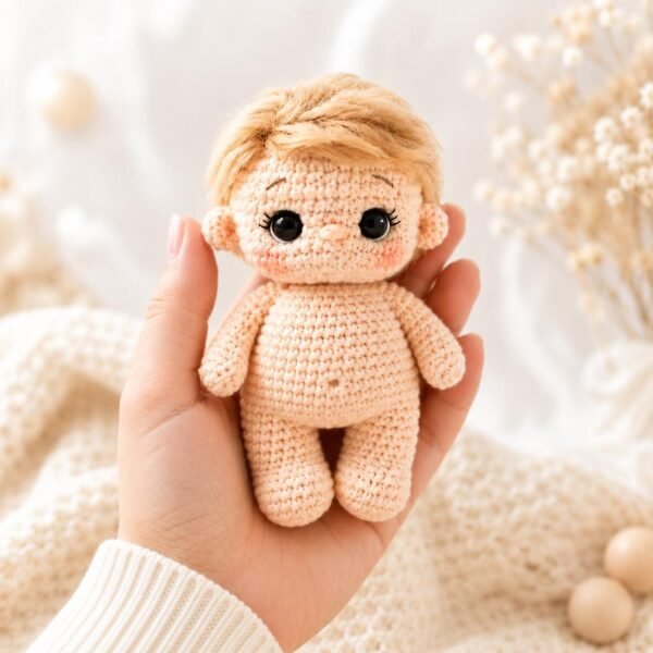 il_fullxfull.8077679092_9v3f.jpg Crochet Baby Doll Pattern, Amigurumi Doll, Cocoon, Bunny Toy, Blanket (PDF Download)