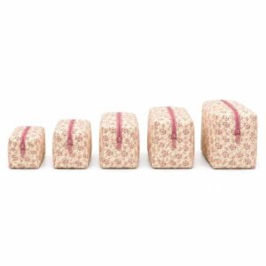 Makeup Bag Sewing Pattern Bundle, Zipper Pouch, Cosmetic Bag, 5 Sizes (PDF Download)