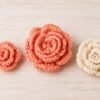 il_fullxfull.8081102057_jtdr.jpg Crochet Rose Flower Pattern PDF | Beginner Friendly | Rose Decoration | Instant Download