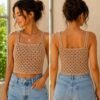 il_fullxfull.8089284613_g2fb.jpg Crochet Top Pattern | Summer Breeze | Easy Crossed Stitch | DK Cotton | Sizes XS to XL