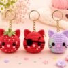 Crochet Cat Keychain Pattern Bundle | Kawaii Amigurumi Plush Tutorial (PDF)
