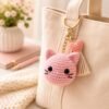 Crochet Cat Keychain Pattern Bundle | Kawaii Amigurumi Plush Tutorial (PDF)