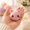 Crochet Cat Keychain Pattern Bundle | Kawaii Amigurumi Plush Tutorial (PDF)