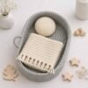 il_fullxfull.8099620482_3w3j.jpg Crochet Baby Bed Pattern PDF | Princess Nursery Decor | Pillow & Blanket Set | Instant Download