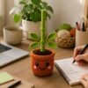Amigurumi Plant Crochet Pattern PDF | Interactive Pull & Grow Pot Plant For Beginners