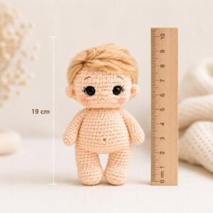 Crochet Baby Doll Pattern, Amigurumi Doll, Cocoon, Bunny Toy, Blanket (PDF Download)