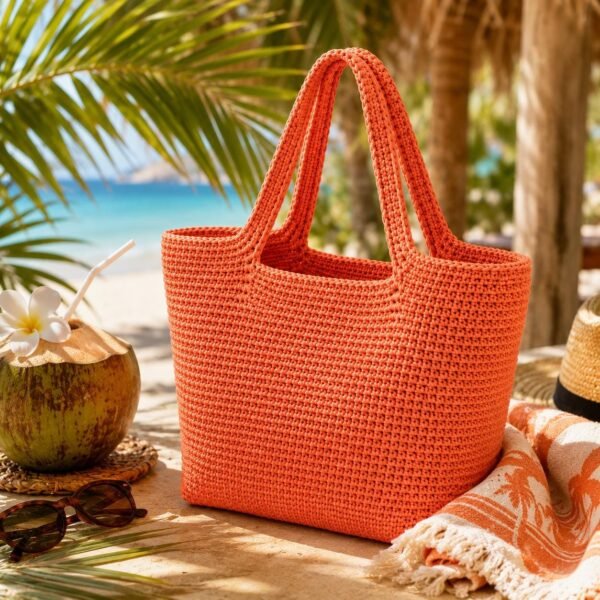 il_fullxfull.8125881481_5vog.jpg Crochet Tote Bag Pattern | Square Bottom Market Bag (PDF Download)