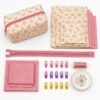 Makeup Bag Sewing Pattern PDF Bundle, Zipper Pouch Pattern, Cosmetic Bag Sewing Pattern, 5 Sizes, DIY Sewing