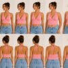 Halter Crop Top Tutorial PDF, Step-by-Step Sewing Guide, Beginner Friendly, Instant Download