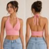 Halter Crop Top Tutorial PDF, Step-by-Step Sewing Guide, Beginner Friendly, Instant Download