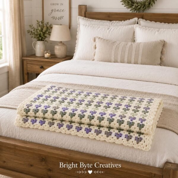 il_fullxfull.8157968774_jwdr.jpg Heart Blanket Crochet Pattern PDF, Baby Throw, Instant Download