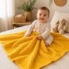 il_fullxfull.8158936398_7kuz.jpg one skein Beginner Crochet Blanket Pattern | Lemon Peel Stitch Baby Throw (PDF Download)
