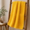 il_fullxfull.8158936426_1mqf.jpg one skein Beginner Crochet Blanket Pattern | Lemon Peel Stitch Baby Throw (PDF Download)