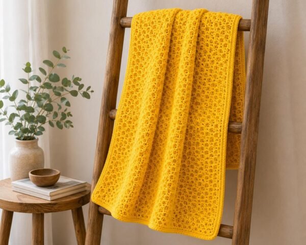 il_fullxfull.8158936426_1mqf.jpg one skein Beginner Crochet Blanket Pattern | Lemon Peel Stitch Baby Throw (PDF Download)
