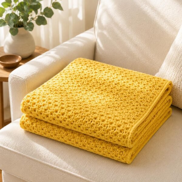 il_fullxfull.8158936582_57g2.jpg one skein Beginner Crochet Blanket Pattern | Lemon Peel Stitch Baby Throw (PDF Download)