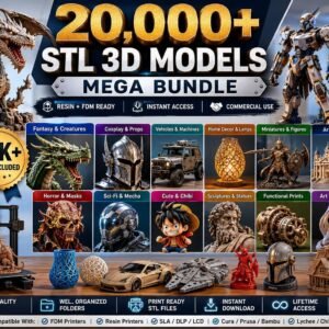 Ultimate STL Bundle | 20,000+ Printable Models for FDM & Resin Printers