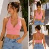 Halter Crop Top Tutorial PDF, Step-by-Step Sewing Guide, Beginner Friendly, Instant Download