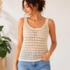 il_fullxfull.8179372303_oiyz.jpg Lace Crochet Tank Pattern, Lightweight Summer Top, Women's Crochet Shirt (PDF Download)
