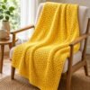 il_fullxfull.8206862283_d2kz.jpg one skein Beginner Crochet Blanket Pattern | Lemon Peel Stitch Baby Throw (PDF Download)